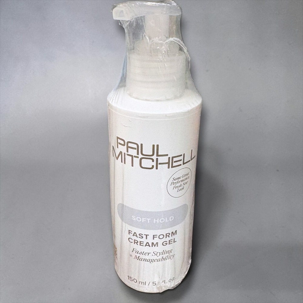 Paul Mitchell Fast Form Cream Gel Soft Hold 5.1 oz Faster Styling Manageability